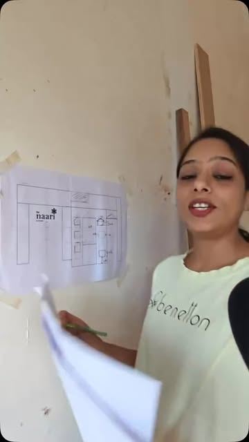 Planning the store layout on paper